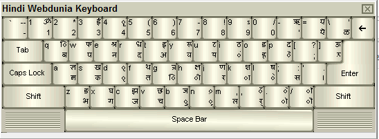 on screen keyboard hindi